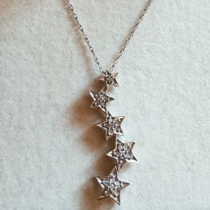 Zales Diamond Star Necklace